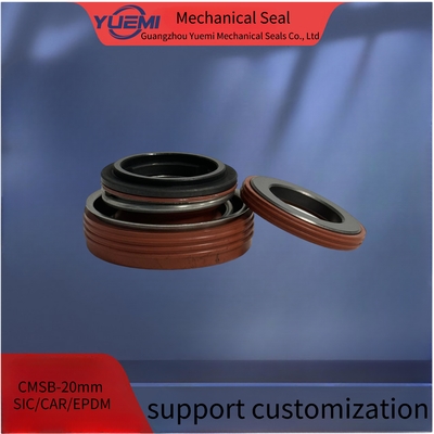 CMSB-20mm Lingxiao GD bomba de agua de tubería sello mecánico EPDM CAR SIC